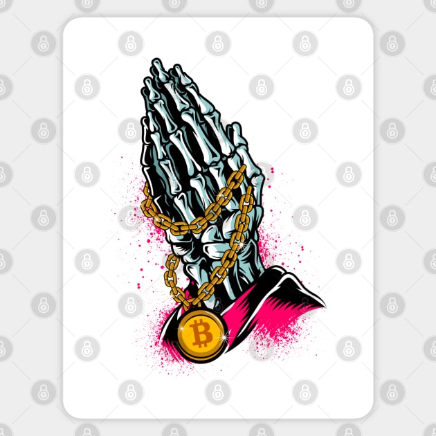 IN CRYPTO WE TRUST Sticker by spoilerinc